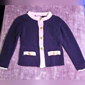 Neiman Marcus Kids nautical preppy cardigan sweater. Size 2T